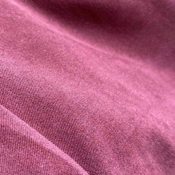 Burgundy Suede Dress - Picture 2 of 2